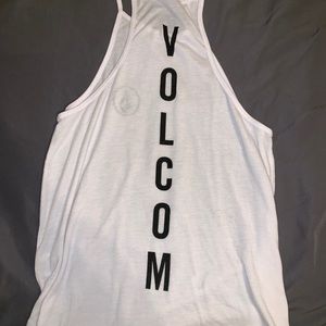 Volcom Tops - White Volcom tank Volcom Tops - White Volcom tank